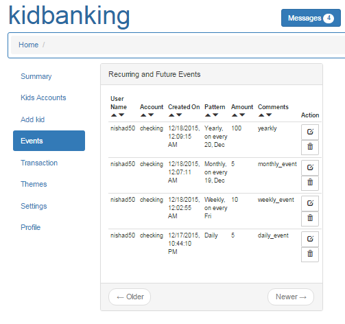 Screenshot of Kidbanking.com